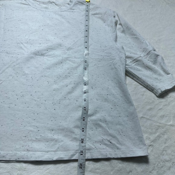 Lululemon LA Speckled Top Dolman 3/4 Sleeve Athleisure Comfy Casual Sz 6 *READ - Picture 3 of 6